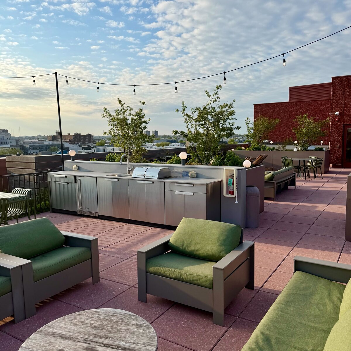 Rooftop venue